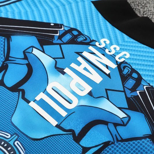25/26 Napoli Training Blue Kids Size Tracksuit
