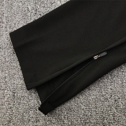 25/26 Portugal Training Black Kids Size Tracksuit