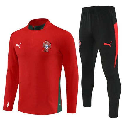 25/26 Portugal Training Red Tracksuit