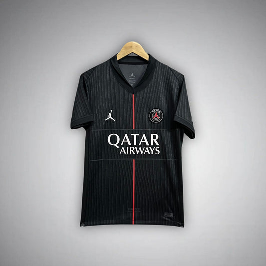 25/26 PSG x Jordan 4th Kit from FootballPrestige.shop - Premium Concept kits