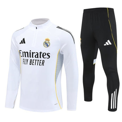 25/26 Real Madrid Home Kids Size Tracksuit