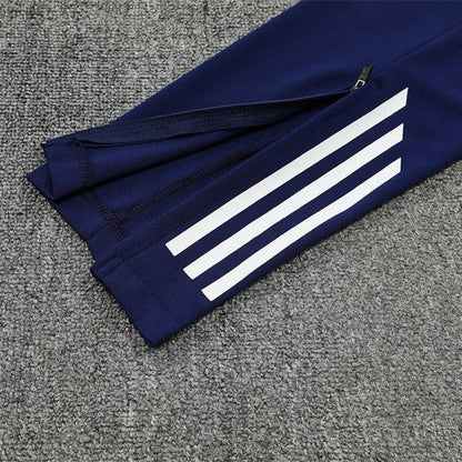 25/26 Real Madrid Training Blue Tracksuit