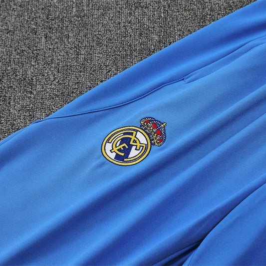 25/26 Real Madrid Training Light Blue Tracksuit
