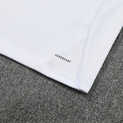 25/26 Real Madrid Training White/Light Blue Kids Size Tracksuit