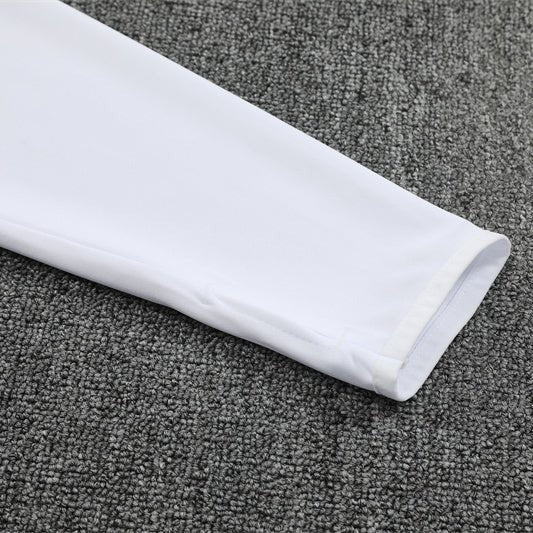 25/26 Real Madrid Training White/Light Blue Tracksuit