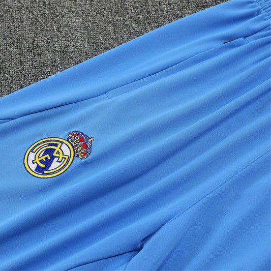 25/26 Real Madrid Training White/Light Blue Tracksuit