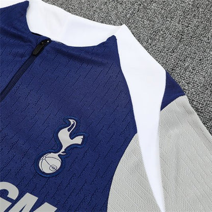 25/26 Tottenham Training Blue Kids Size Tracksuit