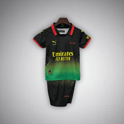 AC Milan x Off - White "Diavoli" Premium Kids Size Kit