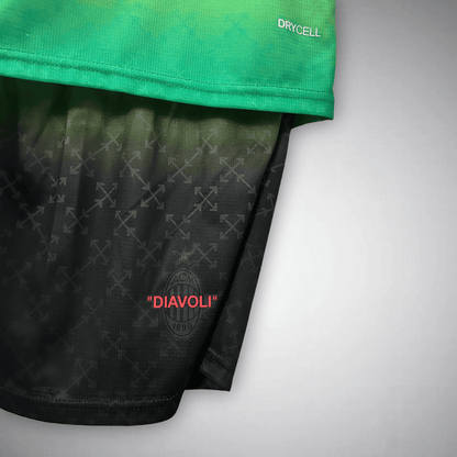 AC Milan x Off - White "Diavoli" Premium Kids Size Kit