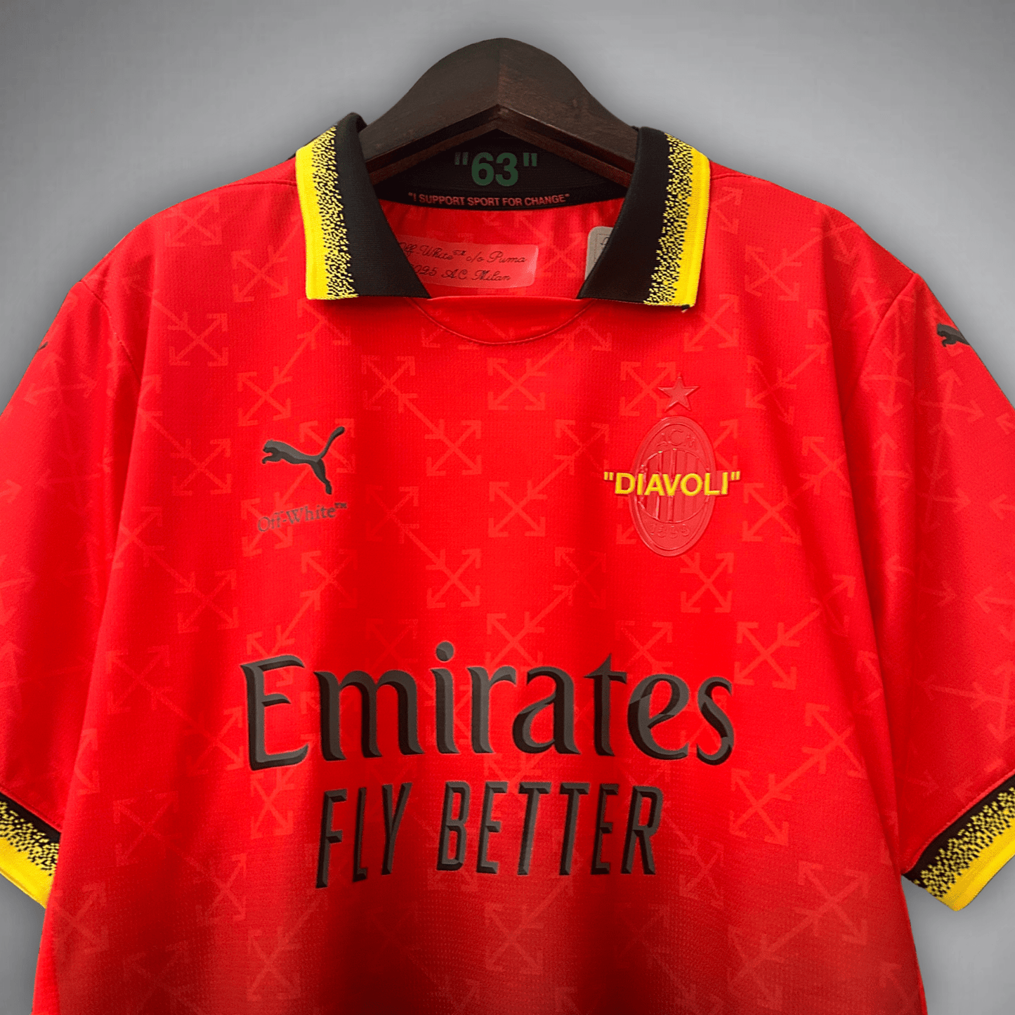 AC Milan x Off - White Premium Kit