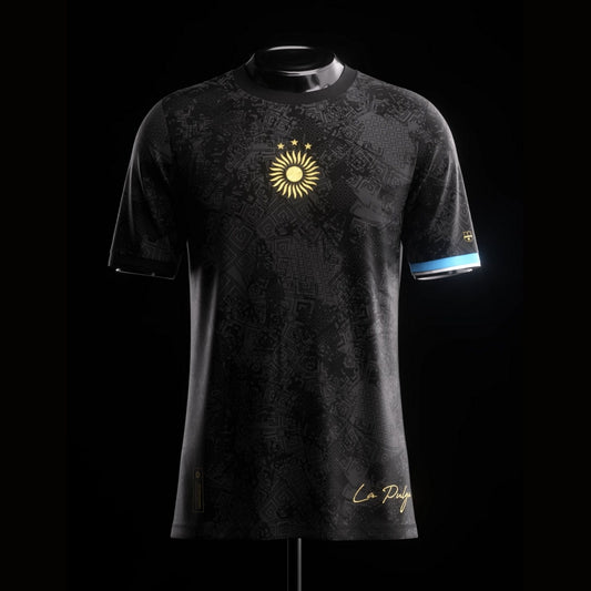 Argentina "La Pulga" Premium Black Kit