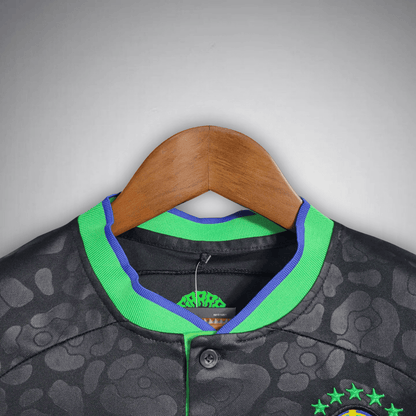 Brazil "Black Leopard" Premium Kids Size Kit