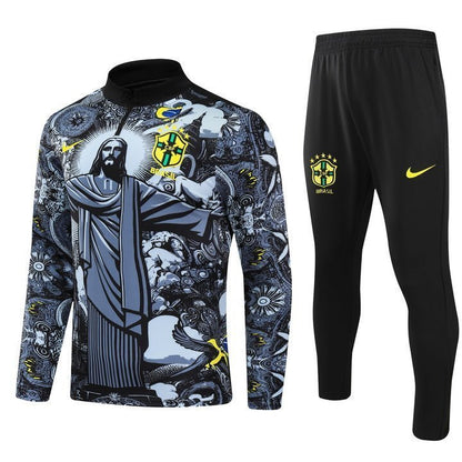 Brazil "Jesus" Premium Kids Size Tracksuit