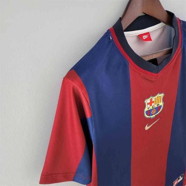 FC Barcelona 1998 - 1999 Retro Home Kit
