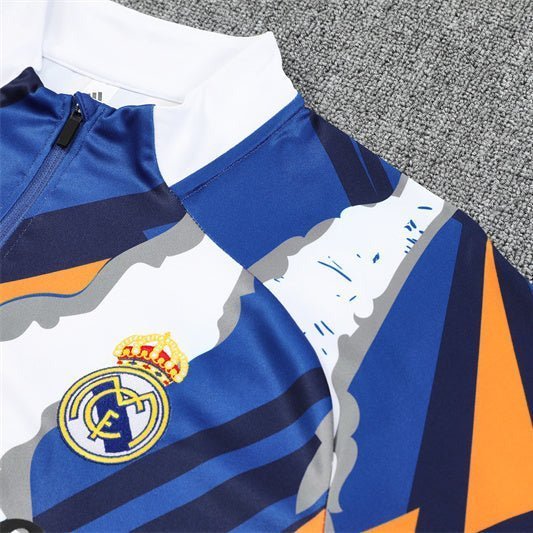 Real Madrid "Azul Reactor" Premium Kids Size Tracksuit