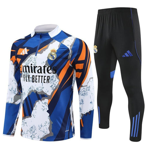 Real Madrid "Azul Reactor" Premium Tracksuit