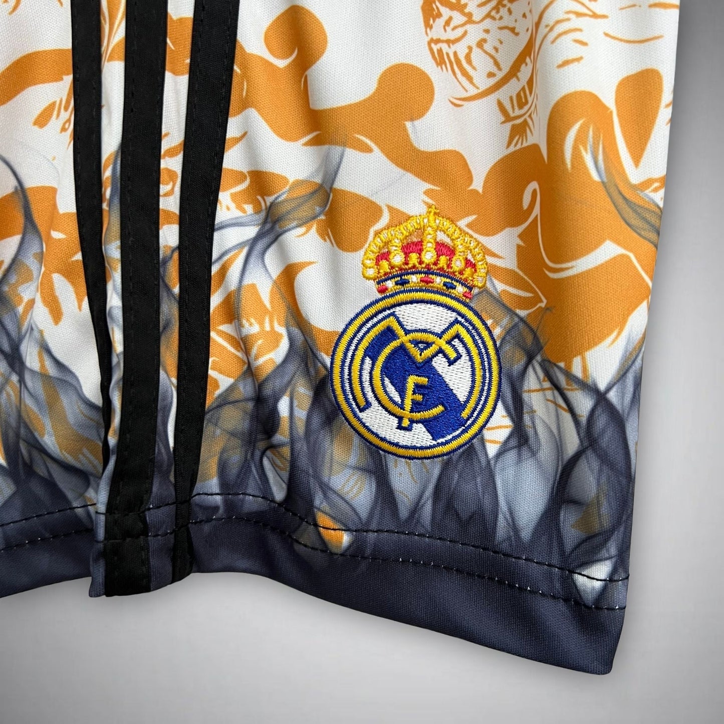 Real Madrid "Draconic Flame" Premium Kids Size Kit from FootballPrestige.shop - Premium Concept kits