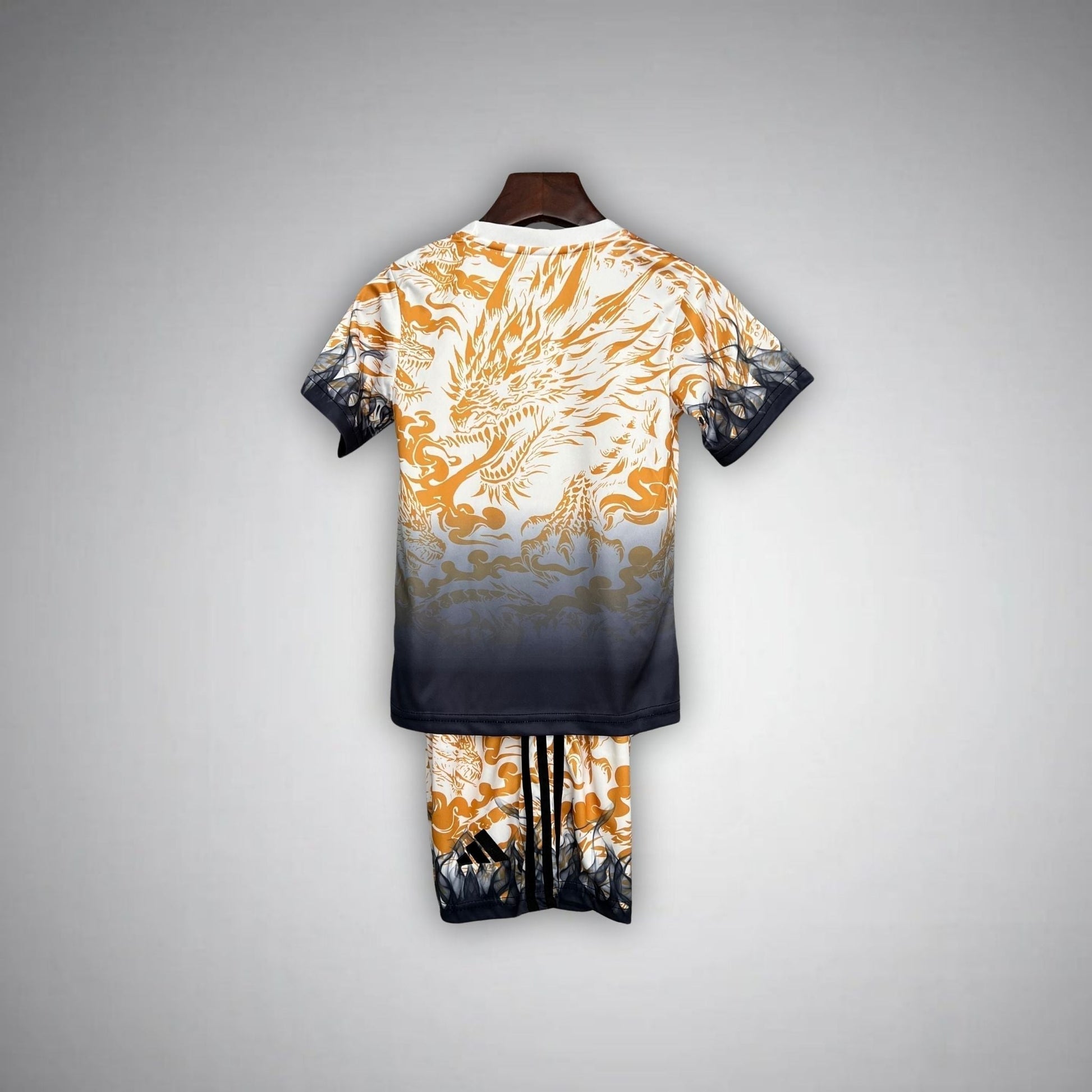 Real Madrid "Draconic Flame" Premium Kids Size Kit from FootballPrestige.shop - Premium Concept kits