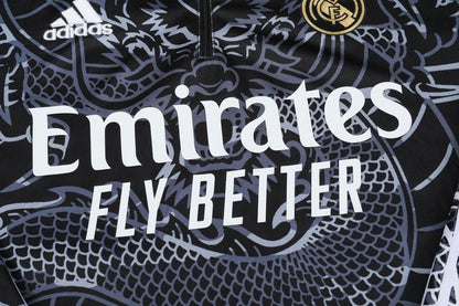 Real Madrid "Dragón Negro" Premium Tracksuit