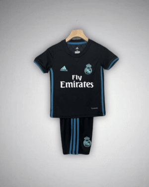 17/18 Real Madrid Away Premium Kids Size Kit from FootballPrestige.com - Premium Football Kits