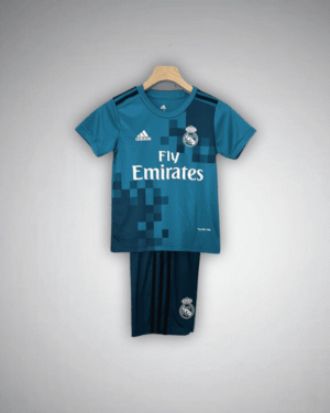 17/18 Real Madrid Third Premium Kids Size Kit from FootballPrestige.com - Premium Football Kits