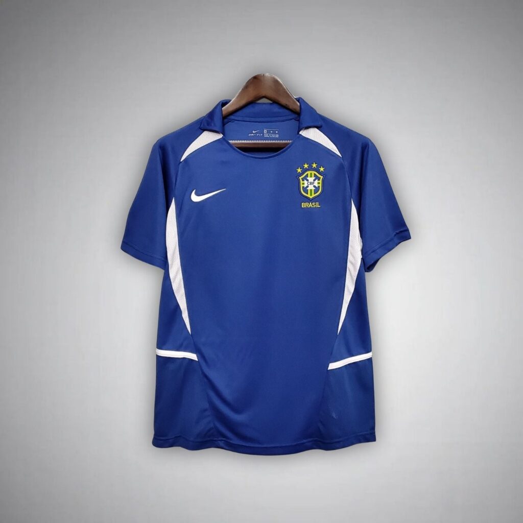 2002 Brazil Away Kit from FootballPrestige.com - Premium Football Kits