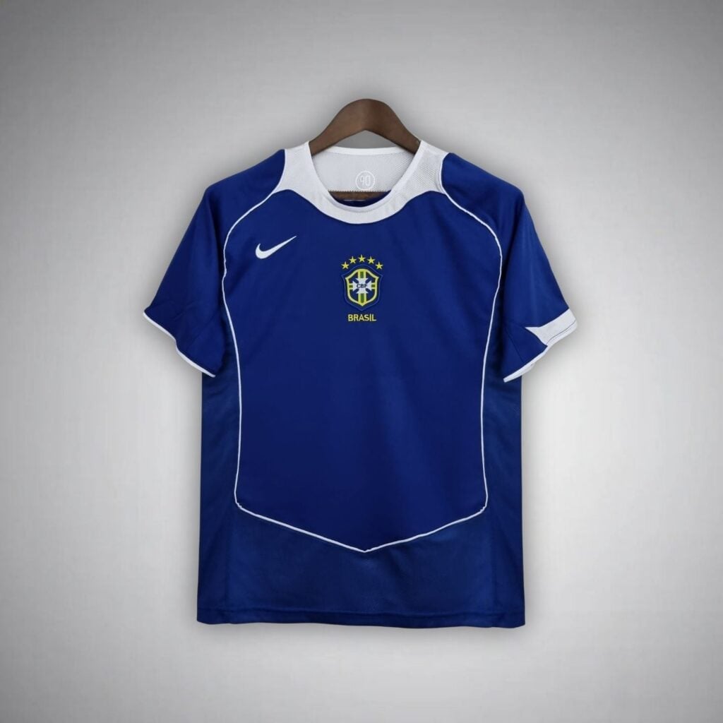 2004 Brazil Away Kit from FootballPrestige.com - Premium Football Kits