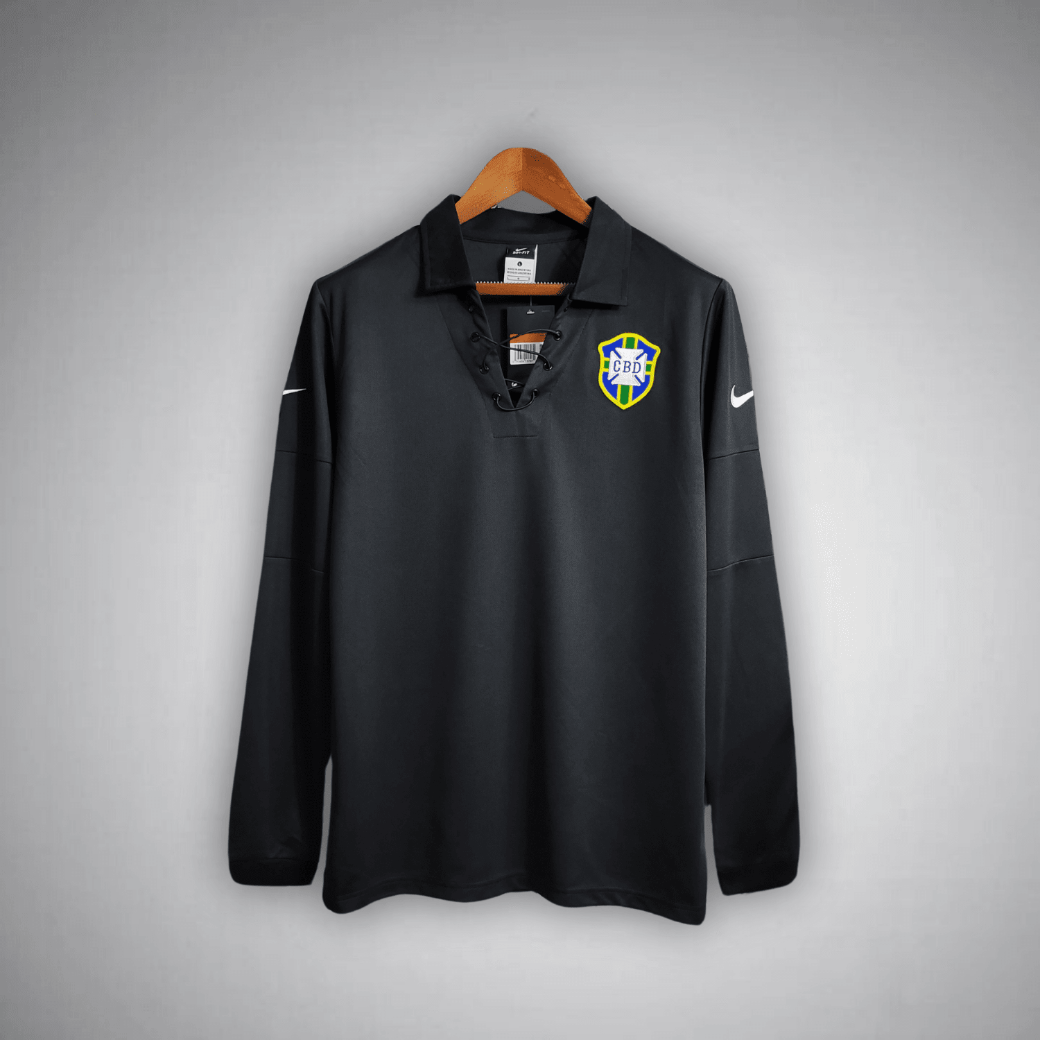 2004 Brazil "Centenary" Long Sleeve Kit from FootballPrestige.com - Premium Football Kits