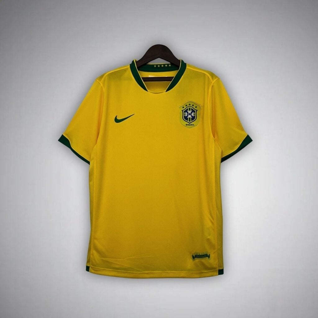 2006 Brazil Home Kit from FootballPrestige.com - Premium Football Kits