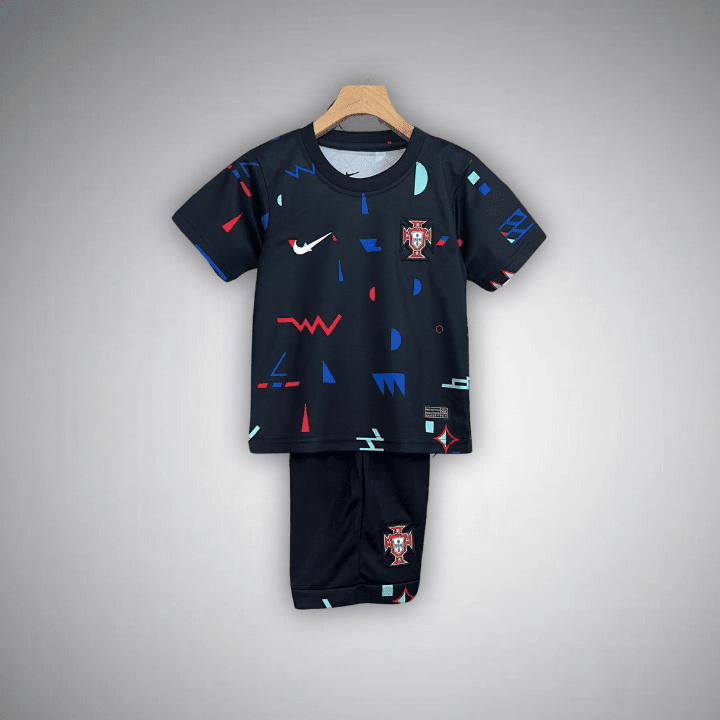2024 Portugal Pre - Match Kids Size Kit from FootballPrestige.com - Premium Football Kits
