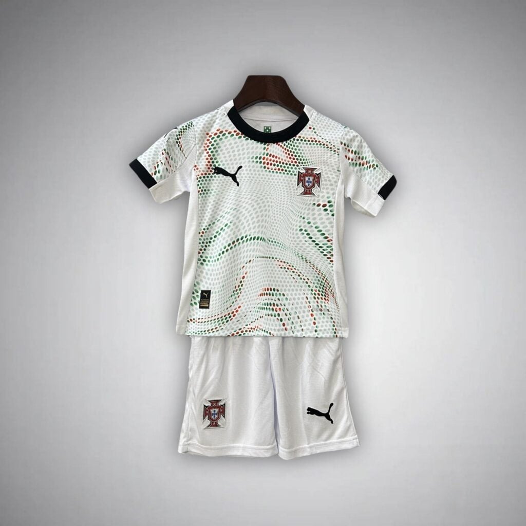 2025 Portugal Away Kids Size Kit from FootballPrestige.com - Premium Football Kits