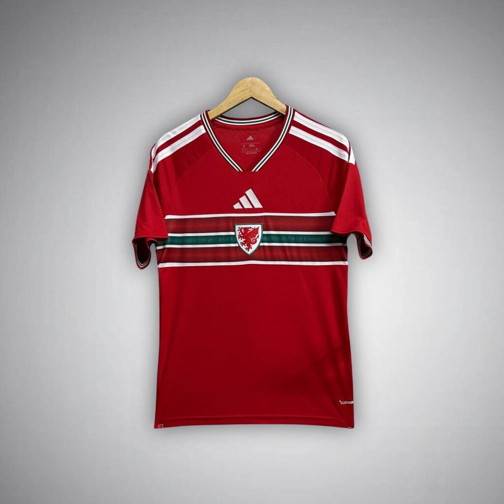 2026 Wales Home Kit from FootballPrestige.com - Premium Football Kits