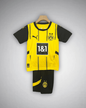 24/25 Borussia Dortmund Home Kids Size Kit from FootballPrestige.com - Premium Football Kits