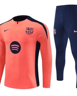 24/25 FC Barcelona Home Kids Size Tracksuit from FootballPrestige.com - Premium Football Kits