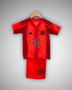 24/25 FC Bayern Home Kids Size Kit from FootballPrestige.com - Premium Football Kits