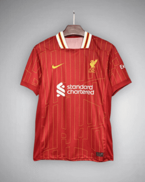 24/25 Liverpool Home Kit from FootballPrestige.com - Premium Football Kits