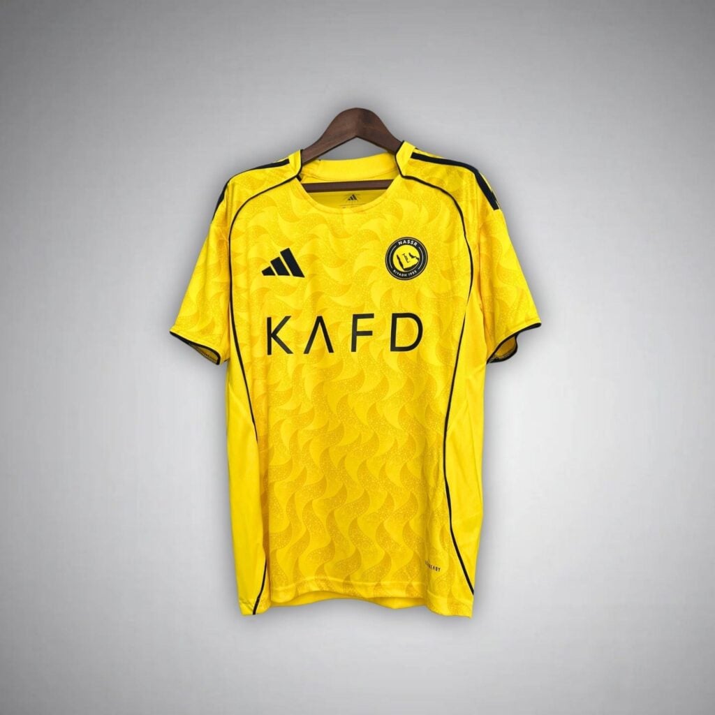 25/26 Al - Nassr Home Kit from FootballPrestige.com - Premium Football Kits