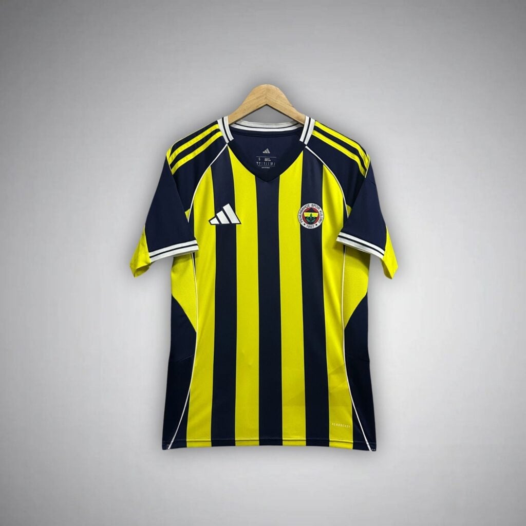 25/26 Fenerbahçe Home Kit from FootballPrestige.com - Premium Football Kits