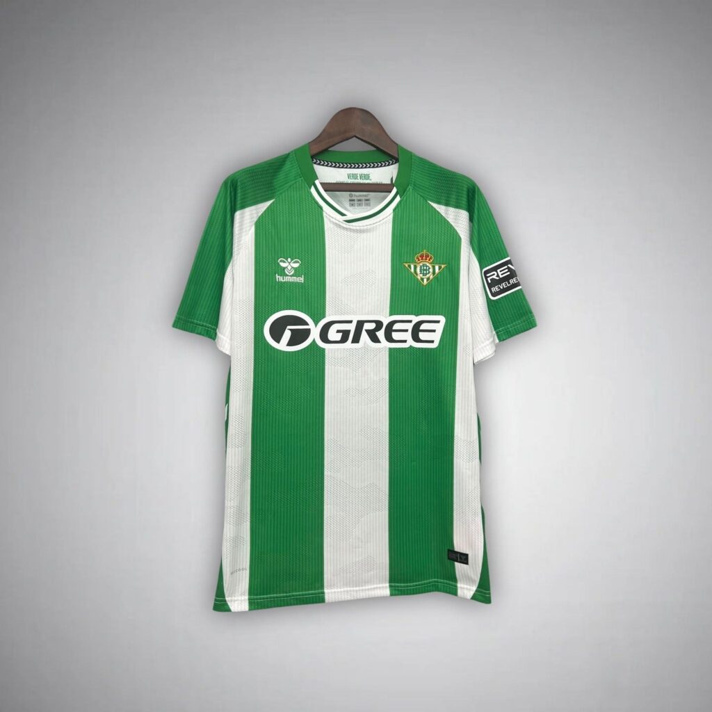 25/26 Real Betis Home Kit from FootballPrestige.com - Premium Football Kits