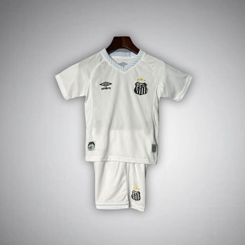 25/26 Santos FC Home Kids Size Kit from FootballPrestige.com - Premium Football Kits