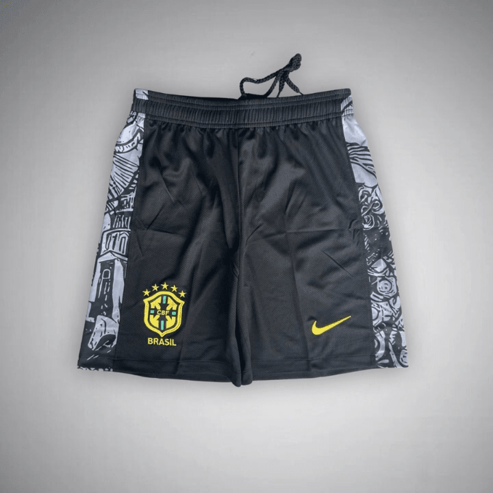 Brazil "Jesus" Premium Shorts from FootballPrestige.com - Premium Football Kits