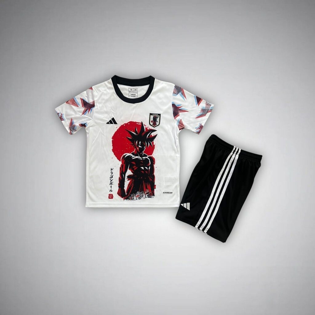 Japan "Mini Goku" Premium Kids Size Kit from FootballPrestige.com - Premium Football Kits