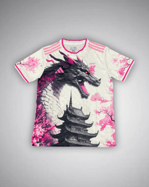 Japan "Sakura Temple" Premium Kit from FootballPrestige.com - Premium Football Kits