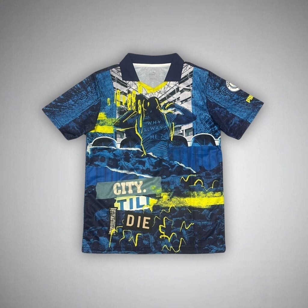 Manchester City "City Till I Die" Premium Kit from FootballPrestige.com - Premium Football Kits